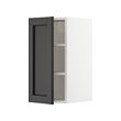White-black stained