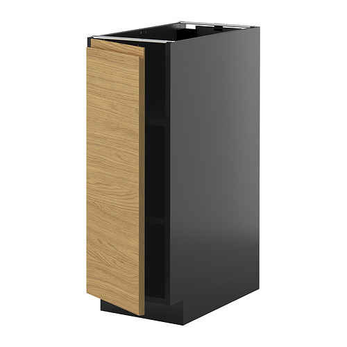 METOD base cabinet with shelves