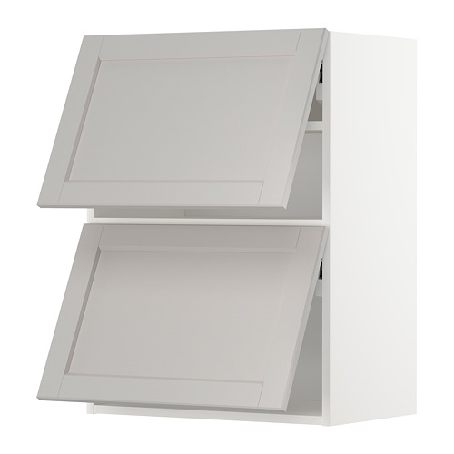 METOD wall cabinet horizontal w 2 doors