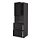 METOD/MAXIMERA, hi cab f micro w door/2 drawers