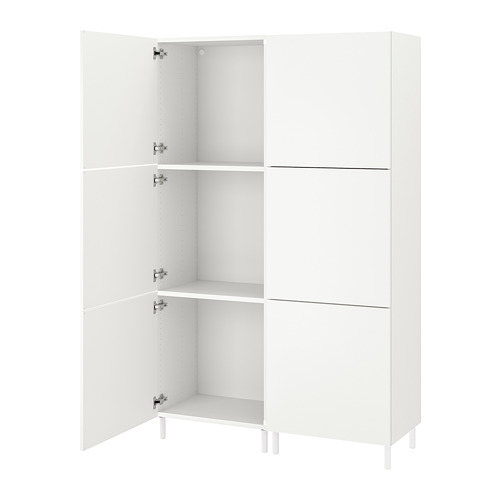 PLATSA, wardrobe w 6 doors