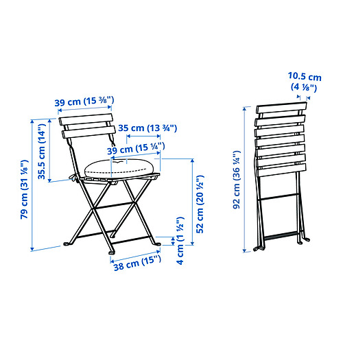 TÄRNÖ, chair, outdoor