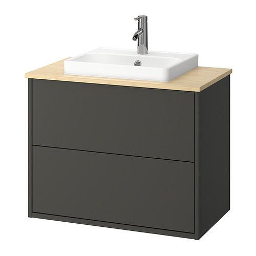 HAVBÄCK/ORRSJÖN, wash-stnd w drawers/wash-basin/tap