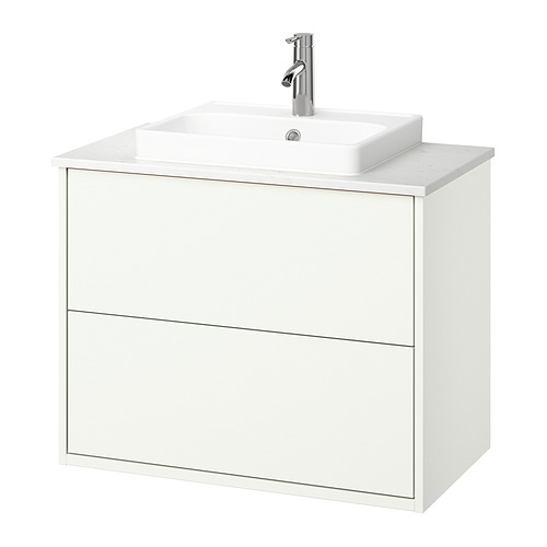 HAVBÄCK/ORRSJÖN, wash-stnd w drawers/wash-basin/tap