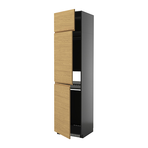 METOD high cab f fridge/freezer w 3 doors