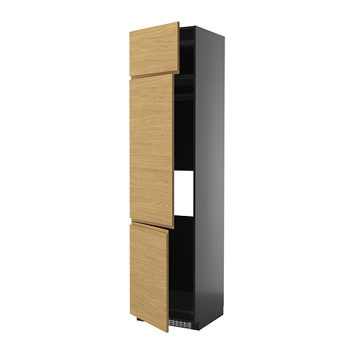 METOD high cab f fridge/freezer w 3 doors