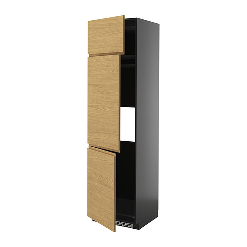 METOD high cab f fridge/freezer w 3 doors