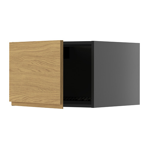 METOD top cabinet for fridge/freezer
