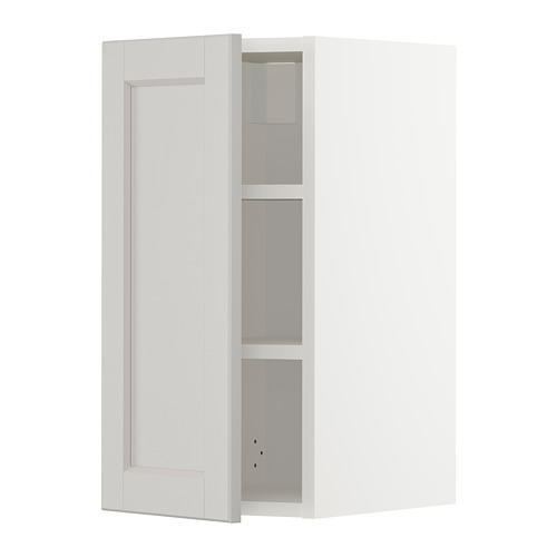 METOD wall cabinet with shelves