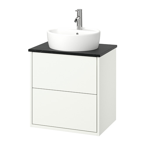 HAVBÄCK/TÖRNVIKEN, wash-stnd w drawers/wash-basin/tap