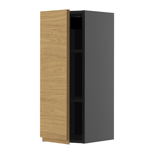 METOD wall cabinet with shelves