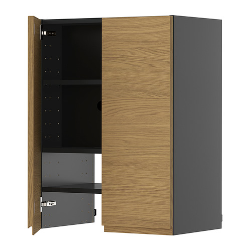 METOD wall cb f extr hood w shlf/door