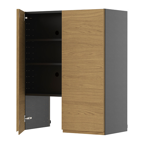 METOD wall cb f extr hood w shlf/door