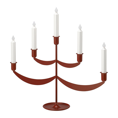 STRÅLA, LED candelabra
