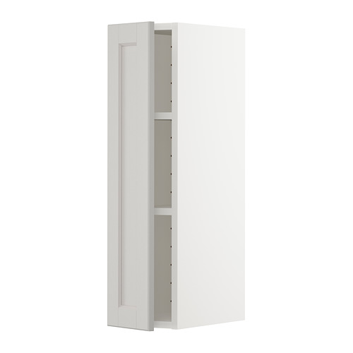 METOD wall cabinet with shelves