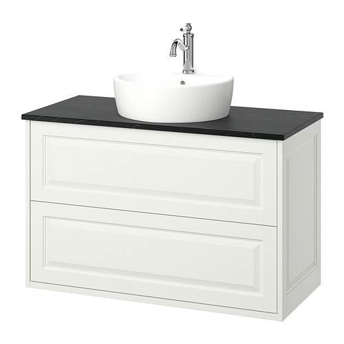 TÄNNFORSEN/TÖRNVIKEN, wash-stnd w drawers/wash-basin/tap