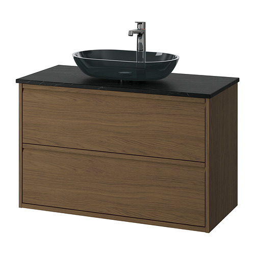 ÄNGSJÖN/OXMYREN, wash-stnd w drawers/wash-basin/tap