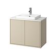 Beige/white marble effect