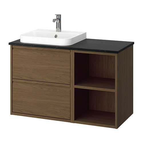 ÄNGSJÖN/BACKSJÖN, vaskaskápur/handlaug/blöndunartæki