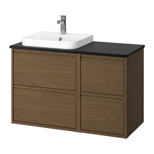 ÄNGSJÖN/BACKSJÖN, vaskaskápur/handlaug/blöndunartæki