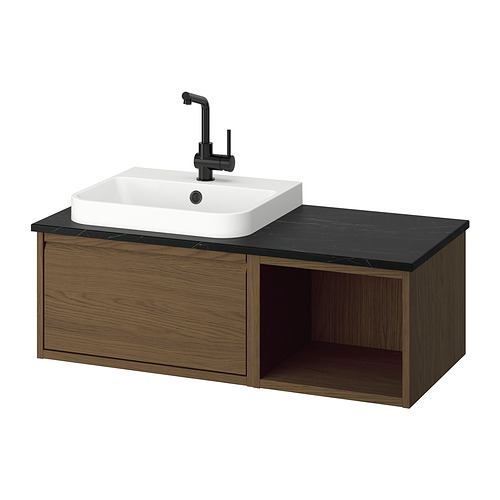 ÄNGSJÖN/BACKSJÖN, vaskaskápur/handlaug/blöndunartæki