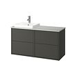 Dark grey/grey stone effect