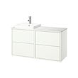 White/white marble effect