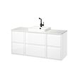 ÄNGSJÖN/BACKSJÖN wash-stand/wash-basin/tap