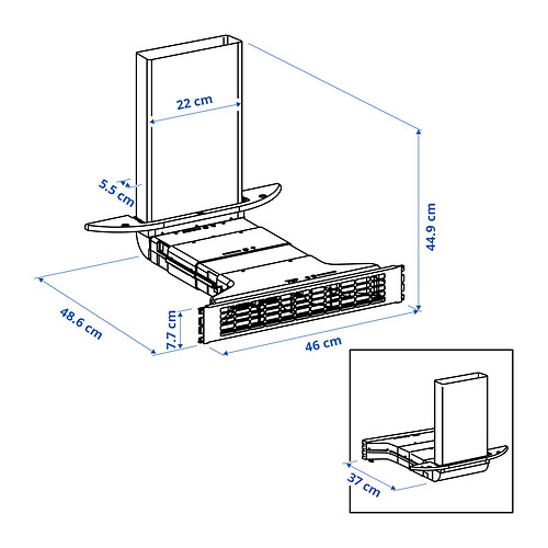 NYTTIG recirculation kit for hob