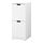 NORDLI, chest of 2 drawers