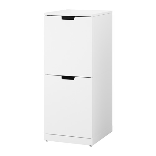 NORDLI, chest of 2 drawers