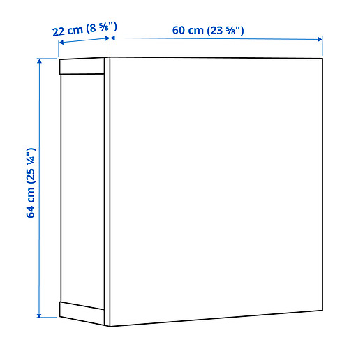 BESTÅ wall-mounted cabinet combination