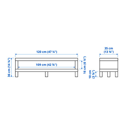 LACK TV bench