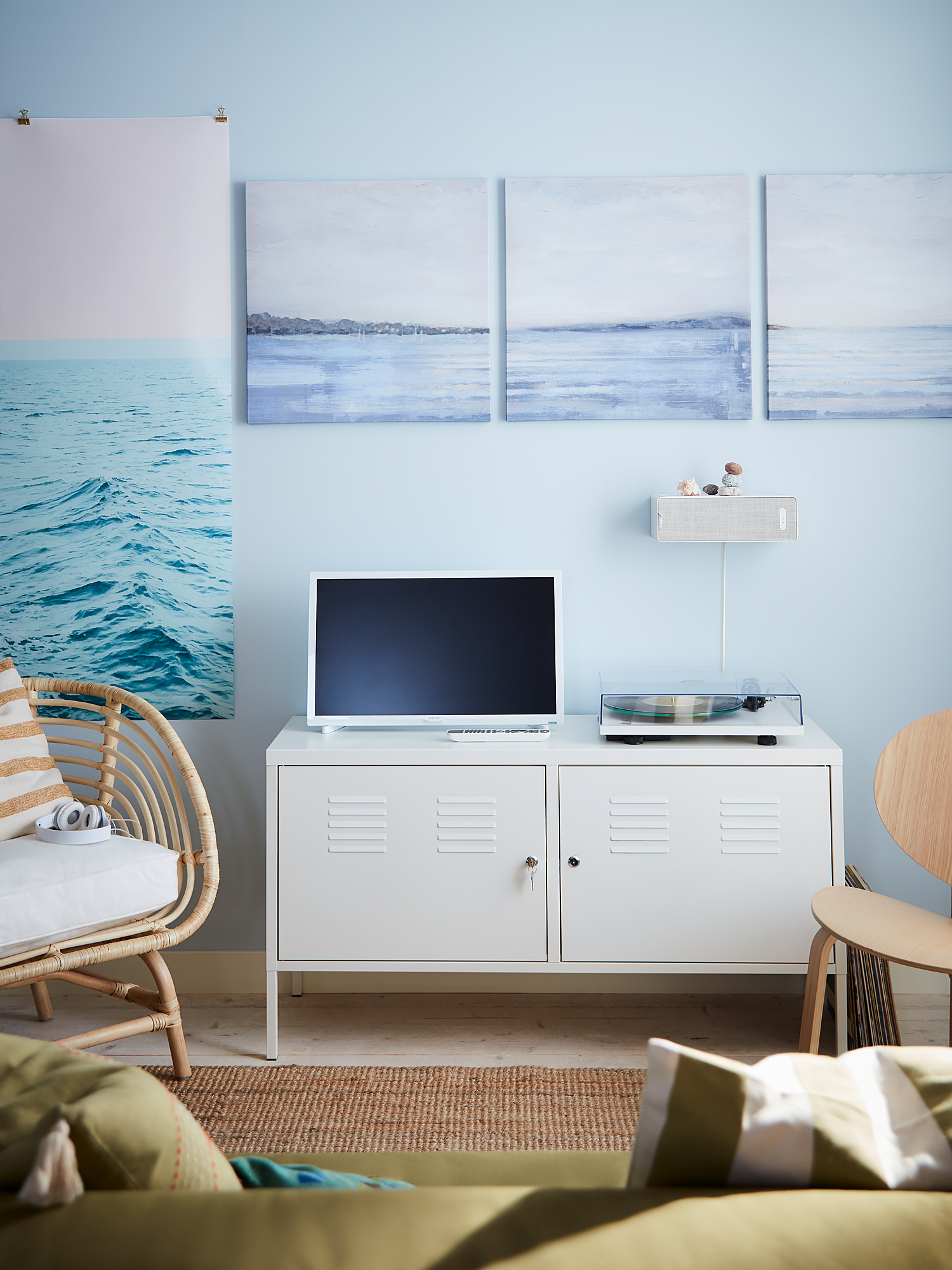 IKEA PS キャビネット IKEA PS キャビネット, ホワイト, 119x63 cm - IKEA