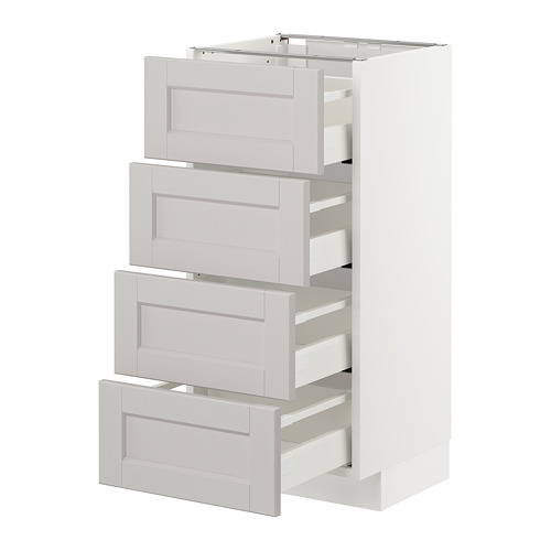 METOD/MAXIMERA base cab 4 frnts/4 drawers