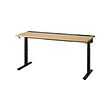 Oak veneer/black