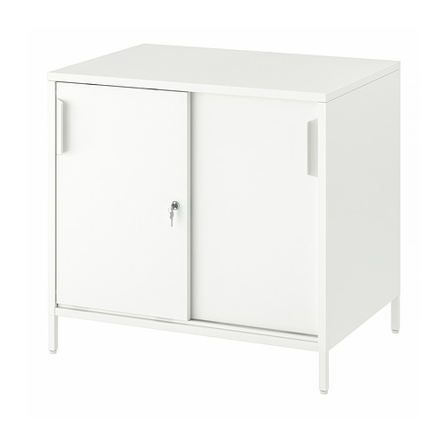 TROTTEN, cabinet with sliding doors