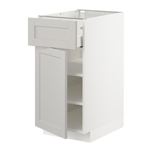 METOD/MAXIMERA, base cabinet with drawer/door