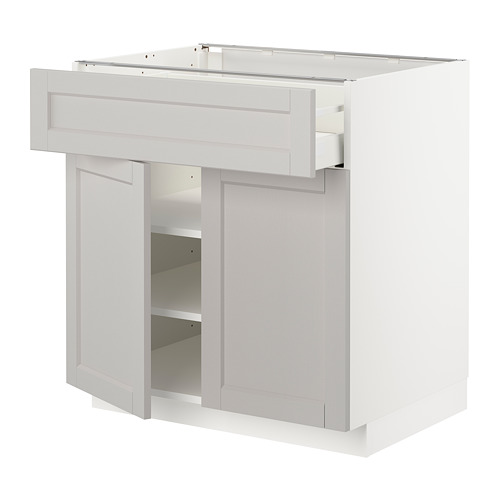 METOD/MAXIMERA base cabinet with drawer/2 doors