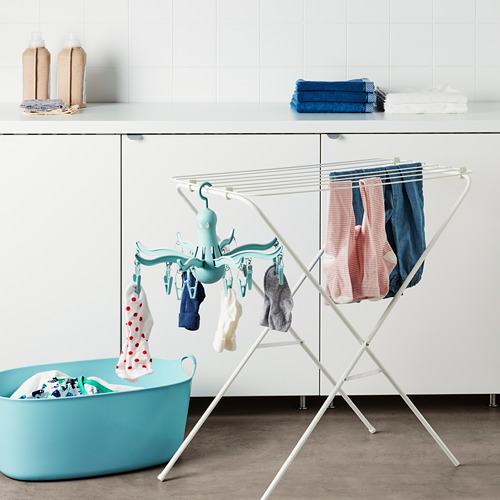 PRESSA, hanging dryer 16 clothes pegs