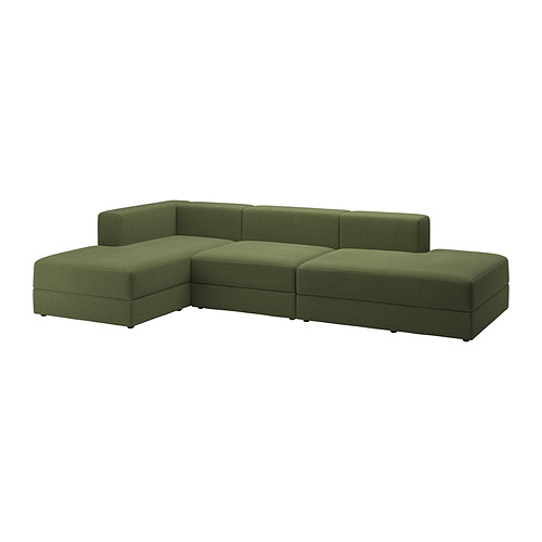 JÄTTEBO, 3,5-seat mod sofa w chaise longues