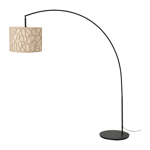 VINGMAST/SKAFTET, floor lamp, arched