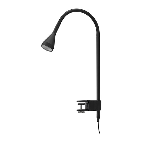 NÄVLINGE, LED vegg-/klemmulampi