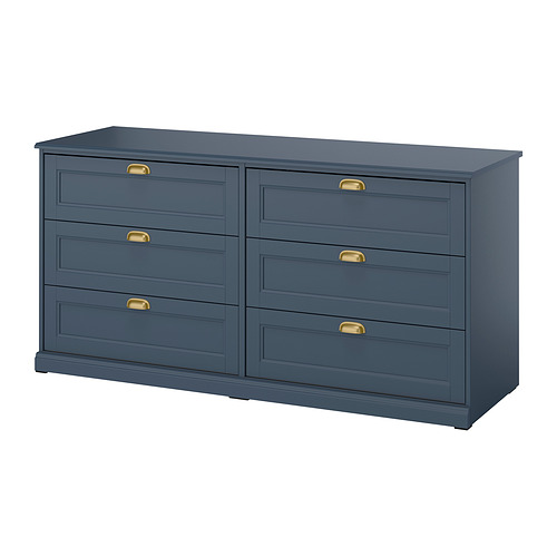 FÅGELFJÄLLET chest of 6 drawers