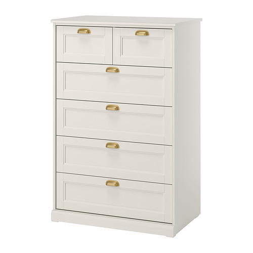 FÅGELFJÄLLET chest of 6 drawers