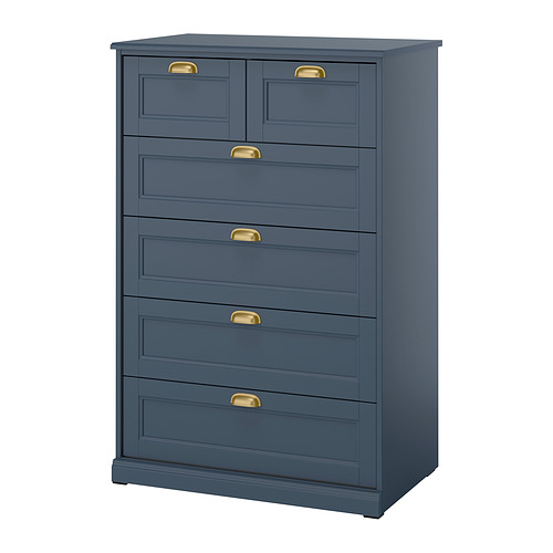 FÅGELFJÄLLET chest of 6 drawers