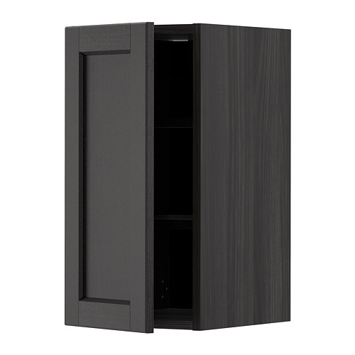 METOD wall cabinet with shelves