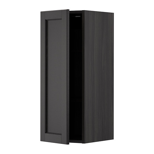 METOD wall cabinet with shelves