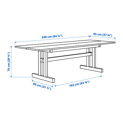 KLIMPFJÄLL dining table