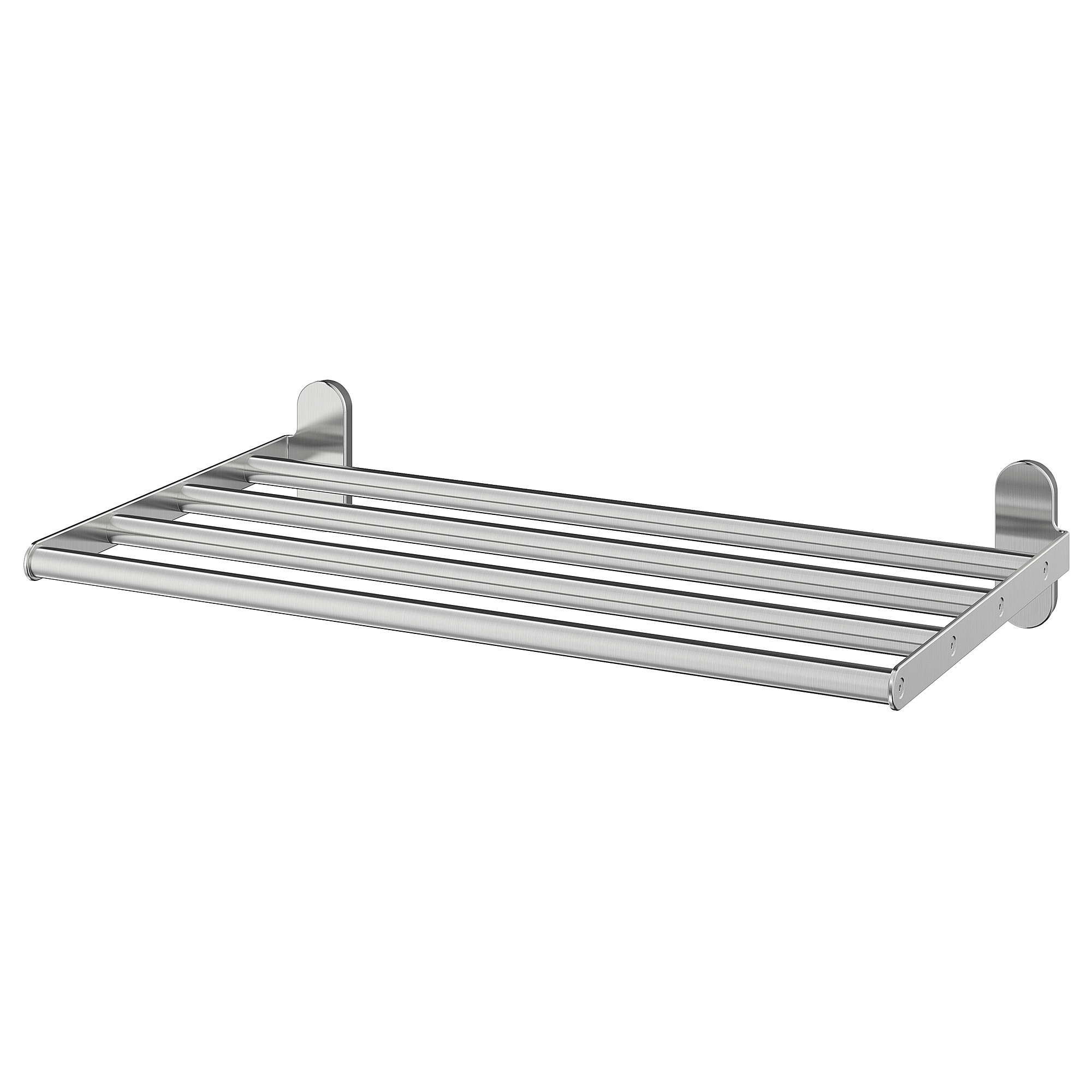 BROGRUND wall shelf with towel rail